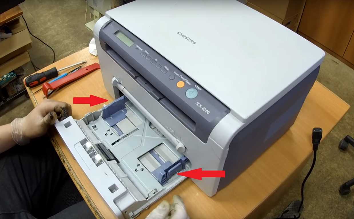 Фото Что делать если принтер не захватывает бумагу - проверьте настройку механизма подачи бумаги