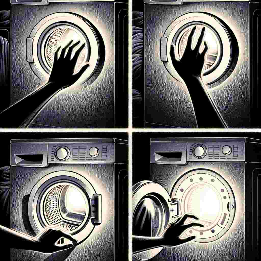 Фото как открыть стиральную машину если отключили свет
