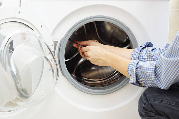 Фото как открыть стиральную машину - пошаговая инструкция