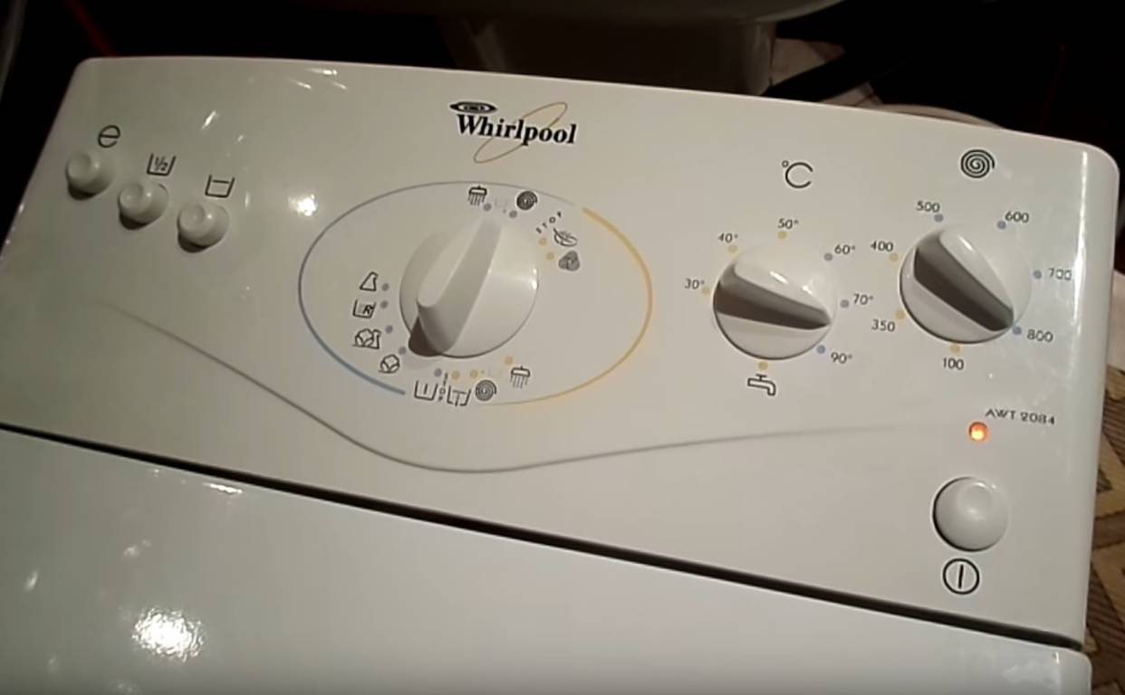 Фото помилки пральних машин вірпул