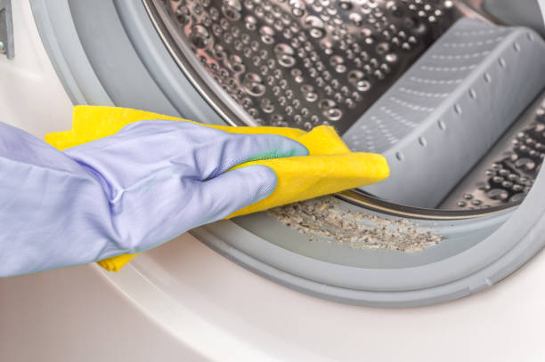 Фото Почему стиральная машина не крутит барабан - несвоевременная чистка