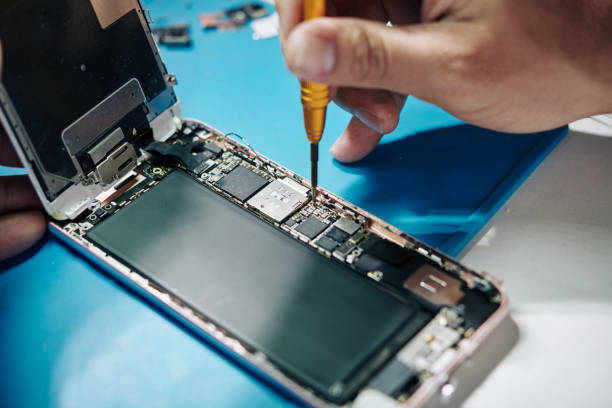 Фото ремонт батарей смартфонов